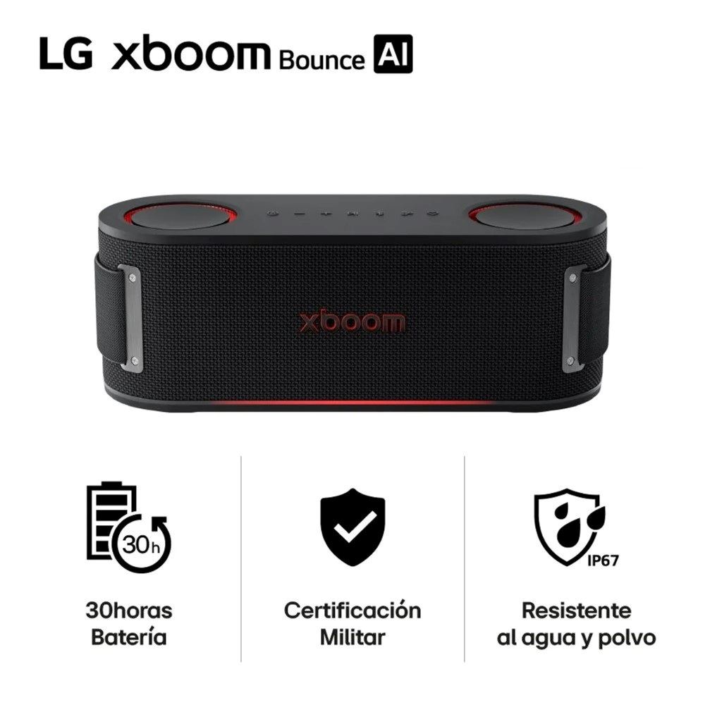 Parlante Bluetooth LG XBOOM Bounce 40W Certifición Militar Ip67